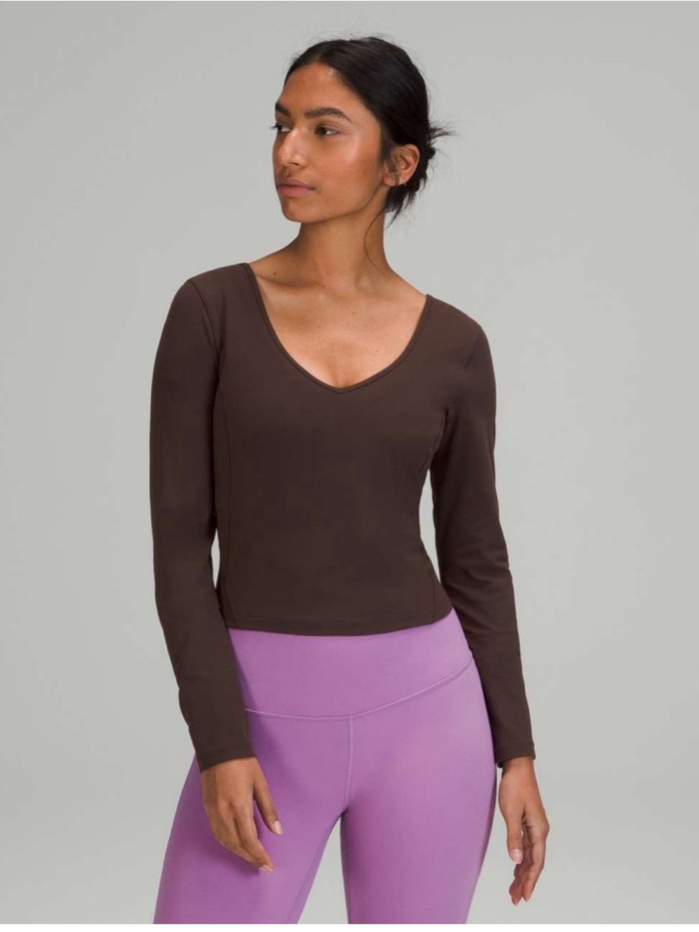 Lululemon Align Long Sleeve In French Press 12